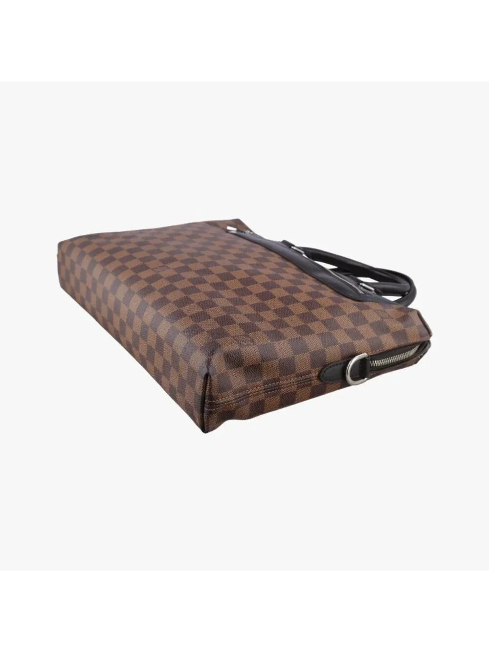 Louis Vuitton Pdj Porte Documents Jules Ebene Noir Damier Canvas Leather